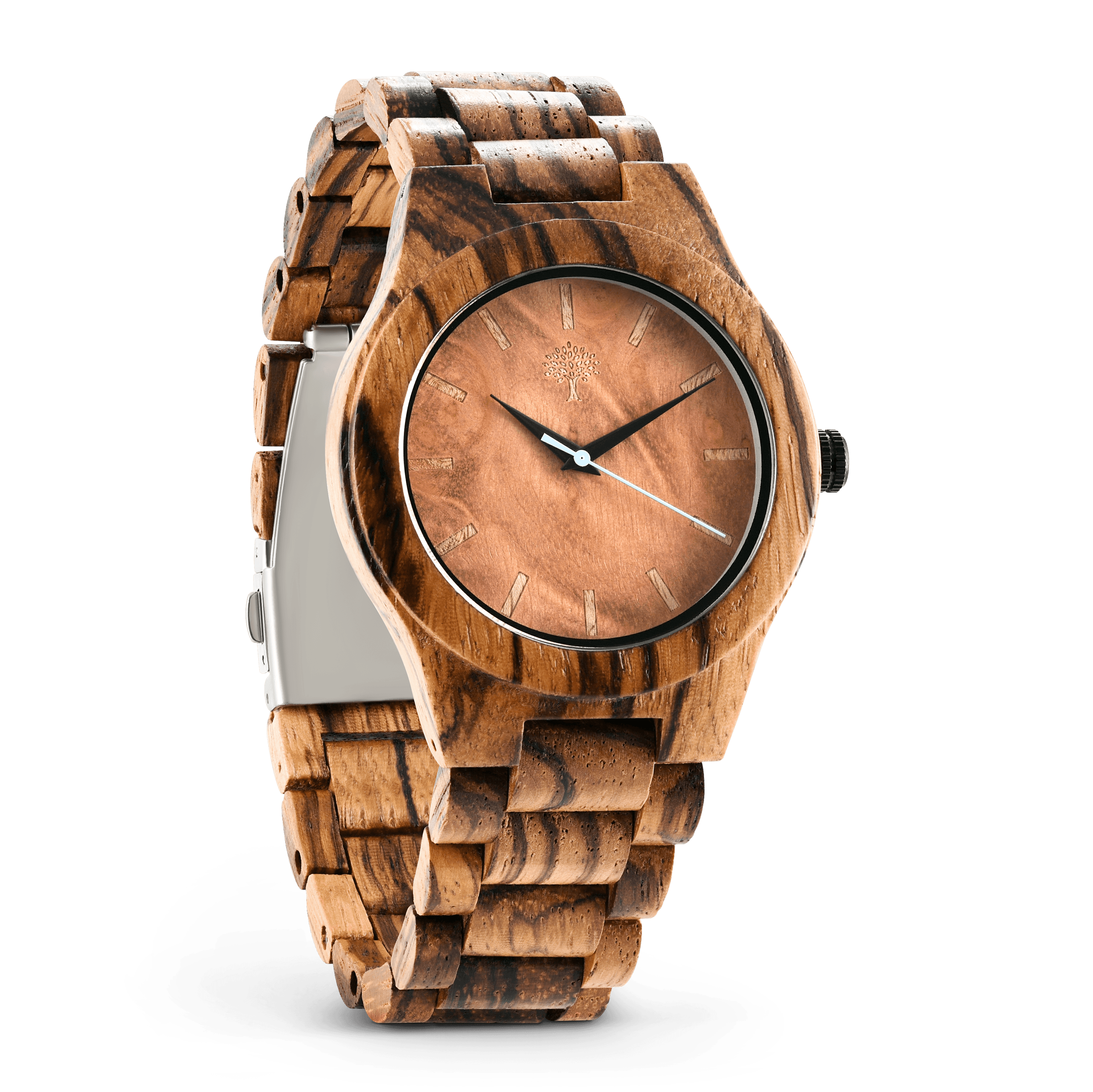 The Bendemeer Wood Watch - Zebra Burl
